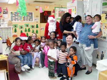 DMCC employees donated unwrapped toys and clothing to the children of Florence Fuller Child Development Center.
